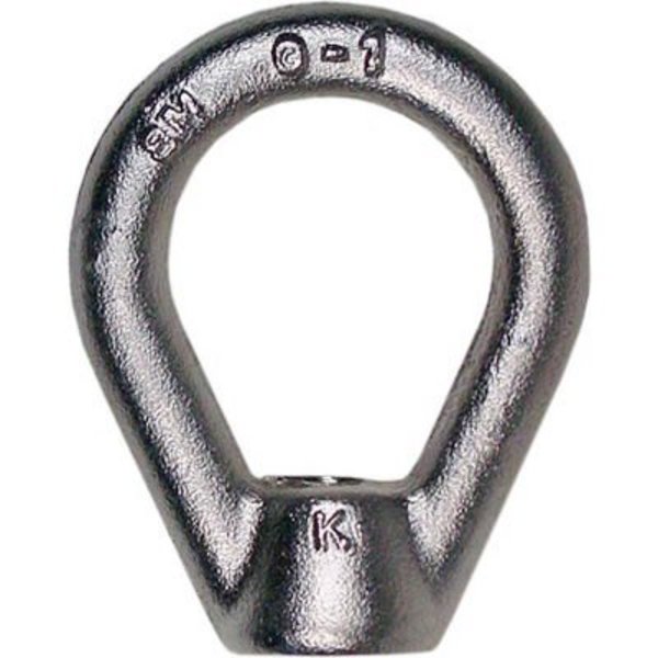 Ken Forging Oval Eye Nut, 3/4"-10 Thread Size, 3/4 in Thread Lg, 18-8 Stainless Steel EN-8-SS